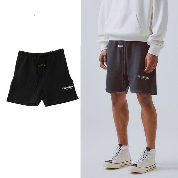 

quality high fog reflective letter slacks essentials ribbon double line casual capris trend, Black