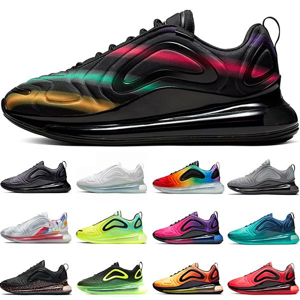 

new running shoes mens trainers triple white black pride cool grey sunrise sunset gold red men women sports sneakers size 36-45