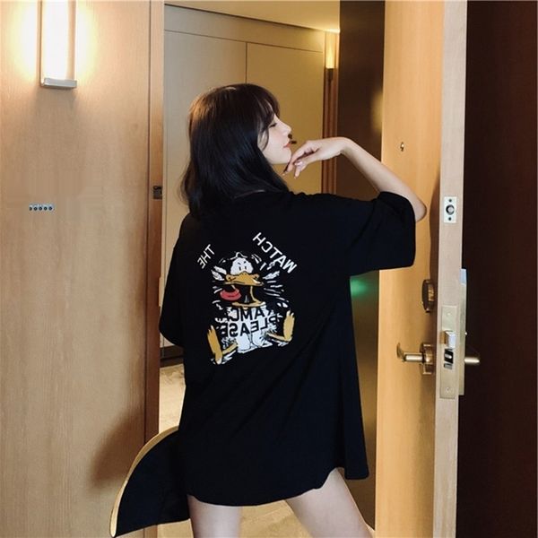 

vsrca 6705 net red same and sleeve women t-shirt t-shirt xia lovers ins new loose short thin pants missing 1goxr, White