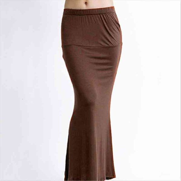 

ladies women high waist flare fishtail maxi long skirt solid color pleated package hip evening beach party a-line pencil, Black