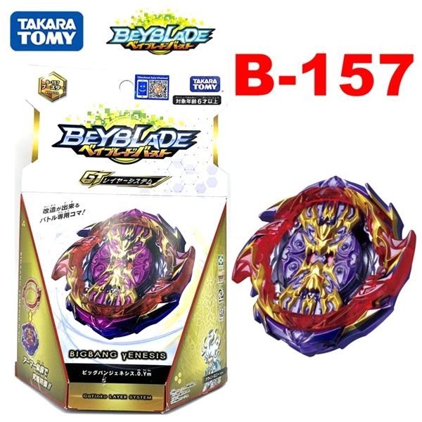 

original takara tomy beyblade burst gt b-157 big bang genesis 0.ym with original box 1019