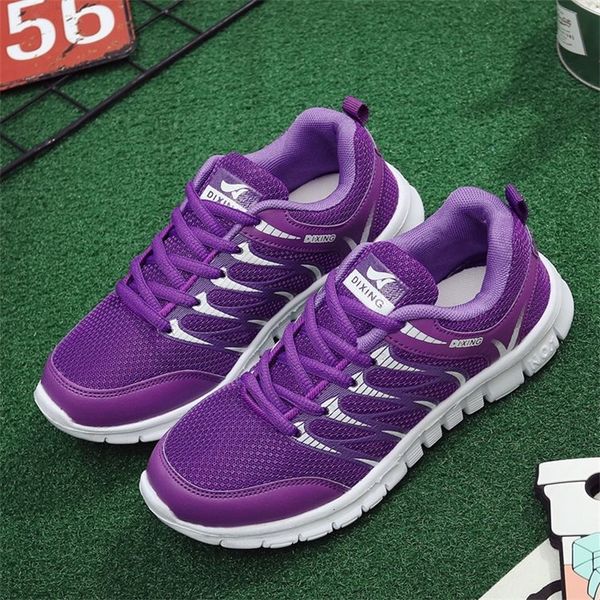 

new mesh running sports lovers casual ultra light women's small white shoes w4, Black