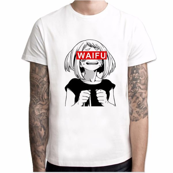 

waifu otaku lewd hentai cute girl anime ahegao streetwear white o neck harajuku tee sport hooded sweatshirt hoodie men t shirt