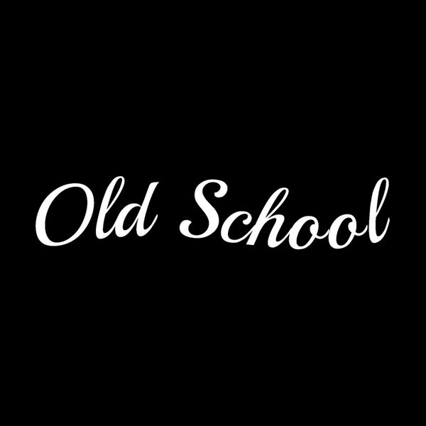 

16.5cm*3.5cm old school vinyl decal car sticker funny black silver c10-01095