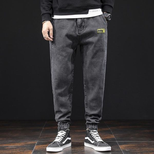 

men's jeans young students fashion streetwear design homens demin male men stretch, Blue