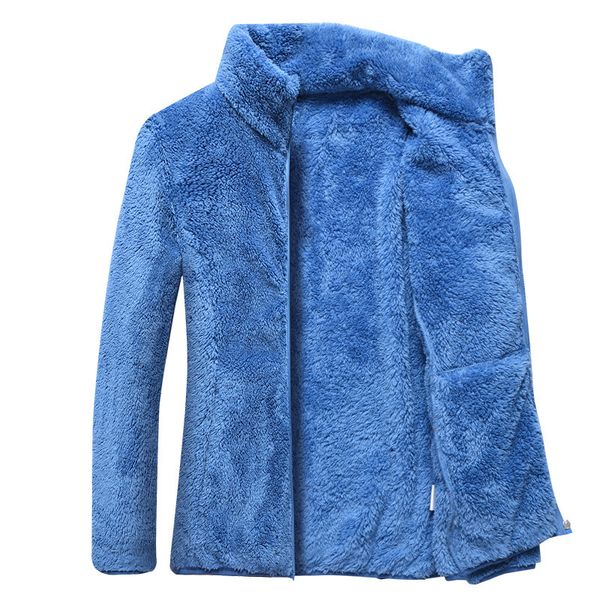 

2021 new autumn female double face coral velvet warm cardigan jacket plus short size outerwear hand woolen coats wj008 jj7w, Black;brown