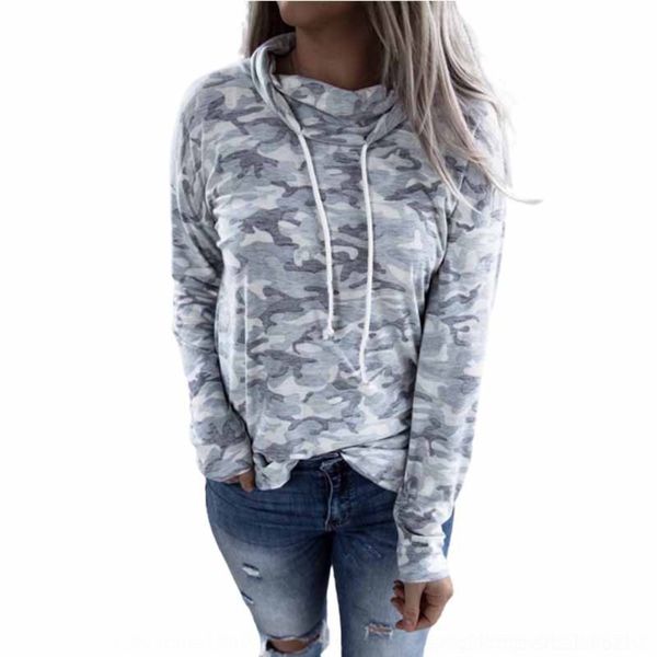

siylq 2020 and autumn winter new sweater casual camouflage printed long sleeve sweater 87kc7 y-526 women's, Black