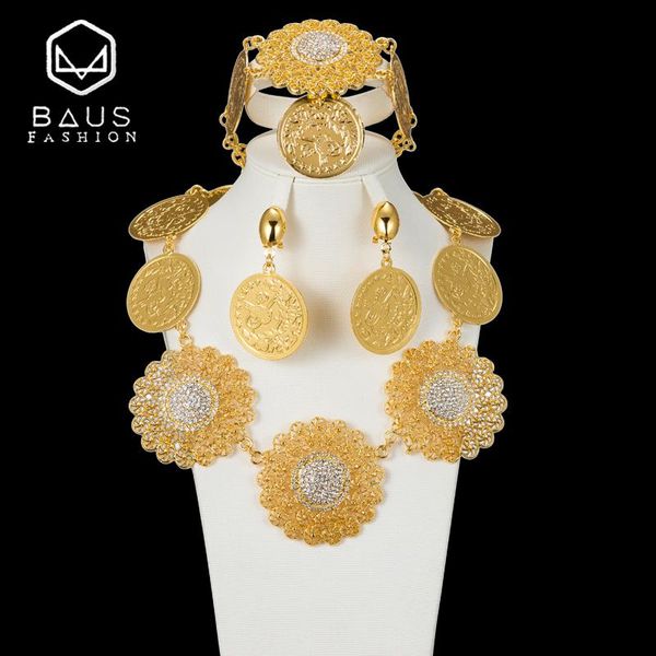 

2020 свадебные комплекты ювелирных изделий золото цвет свадебные африканские бусы комплекты ювелирных изделий dubai gold color set костюм ro, Silver