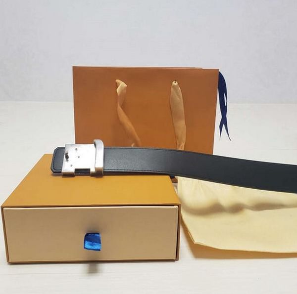

man belts mens woman belt casual smooth buckle belts 25 model belt width 3.8cm great quality with gift box, Black;brown