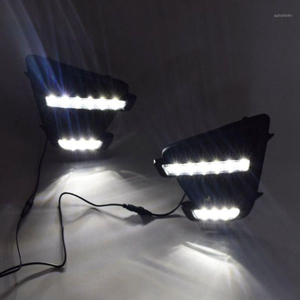 

car driving drl daytime running light fog lamp relay led daylight for cx-5 cx5 2012-20201