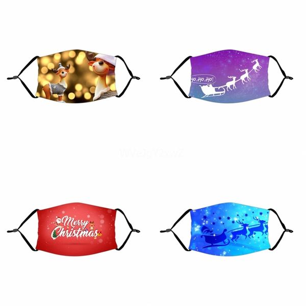 

face mask dustproof mouth letter printed facial prective cover masks#243, Black