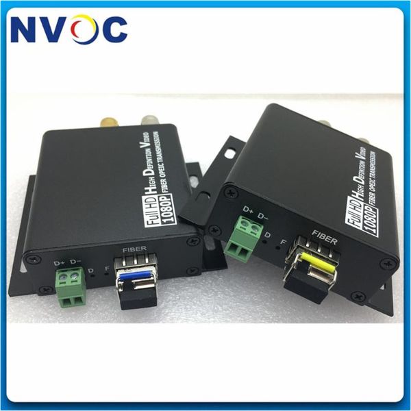 

fiber optic equipment full hd 1080p sm sx 20km high definition mini hd-sdi media converter video over transmission with 1ch reverse rs485