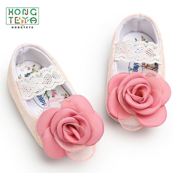 

flower lace baby girls shoes toddler infant princess dress flats shoes baby girls firstwalkers non-slip soft sole for girl