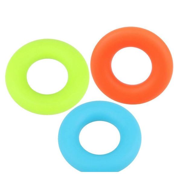 

wholesale-7cm diameter strength hand grip ring muscle power training rubber ring exerciser gym expander gripper finger ring hxl