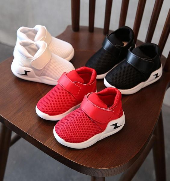 

2020 новая осень детская обувь дышащие мальчики спортивная обувь дети повседневный кроссовки детские кроссовки mesh canvas sqcuro bbgargden, Black