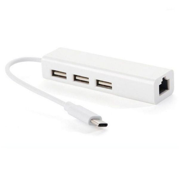 

docking station usb hub type-c to network card hub drive with line card copper core rj45 space aluminum metal shell1