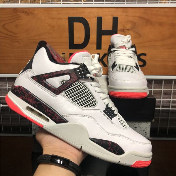 

men women jumpman 4s basketball shoes black cat 4 cactus jack oreo universitys blue sneaker sail kaws purple metallic luxury designers sneak