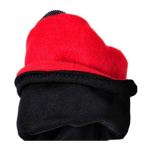 

sport wrist support polar fleece wristband football yoga sweat absorbing outdoor fitness basketball wristband sports acc qylnuz, Black;red