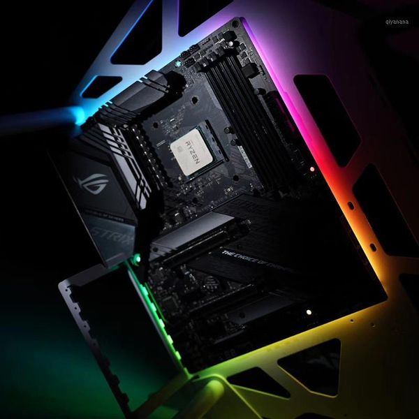 

fans & coolings atx cabinet used motherboard decoration light strip,atx pc case mainboard back ,5v 3pin,support m/b control,300x236x4mm1