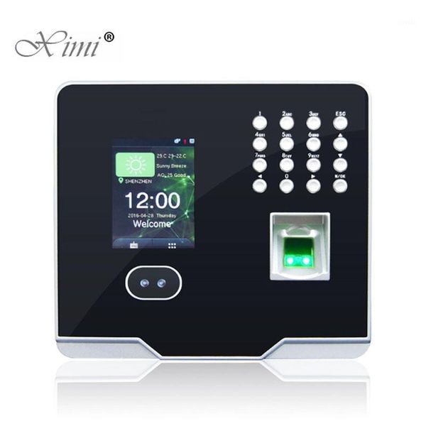 

facial recognition system fa210 biometric mask face&fingerprint door access control and time attendance with adms,sdk software1