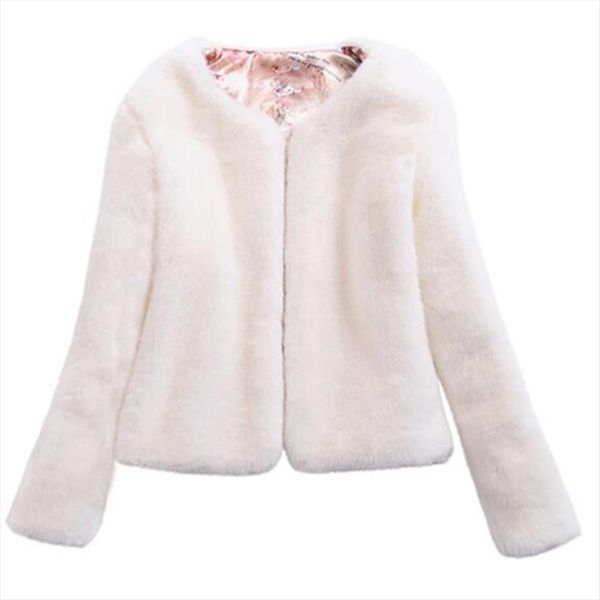 

womens fur coat female winter coat leather faux fur artificial jackets for women rabbit fur large size plush 5xl, Black