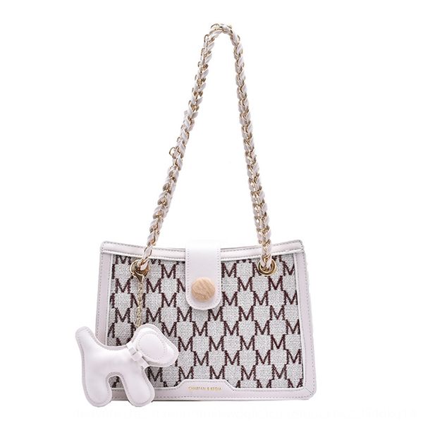 

women 2020 korean version ins new new eye charm bao versatile high sense women's fashion net red armpit bag chain strap messenger bag b