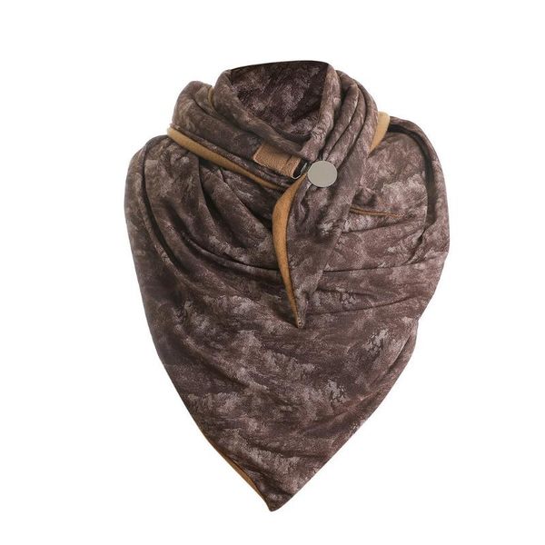

selling in 2020 fashion winter women printing button soft wrap casual warm scarves shawls bib support wholesale dropshipping, Blue;gray