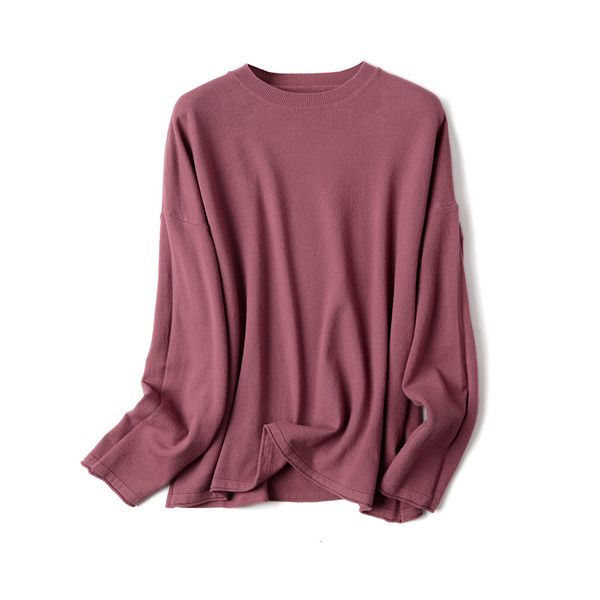 

2021 new solid o neck women candy color slim tight sweater black white fall spring pullovers soft female jumper pull 82nd, White;black