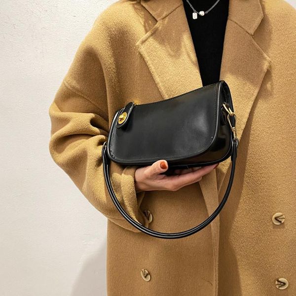 

cross body textured ladies small bag trendy fashion casual messenger single shoulder armpit square simple baguette