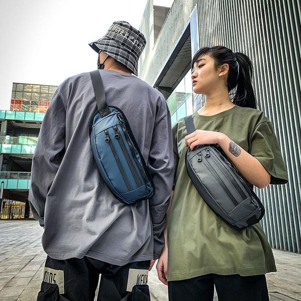 

new women waist bag nylon fanny pack multi-pocket waist pack fashion belt bags chest phone pocket purse yb379