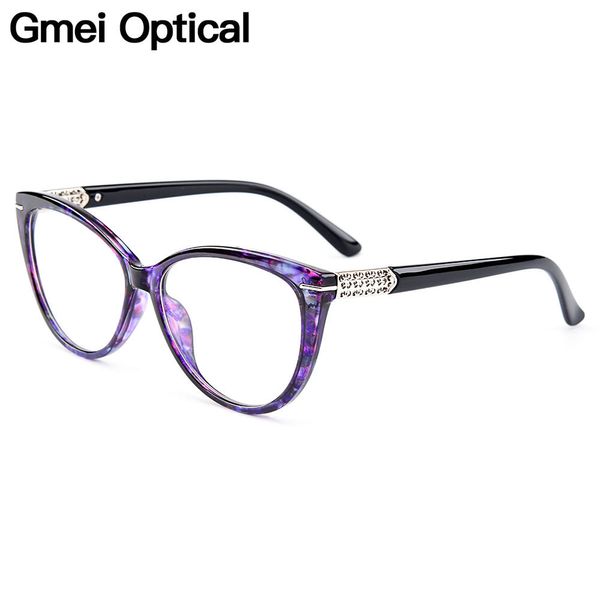 

gmei urltra-light tr90 cat eye style optical frames optic glasses frame for women myopia spectacles m1697, Silver