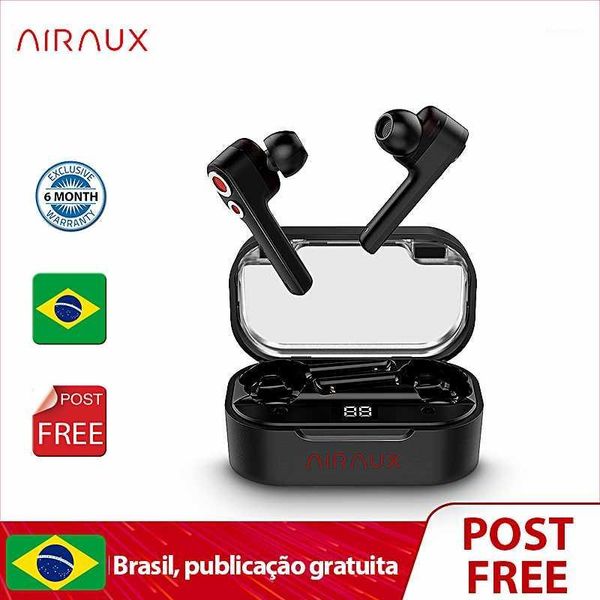 

dual dynamic driver] blitzwolf airaux um6 earphone bluetooth 5.0 touch control watperproof headsets fye71