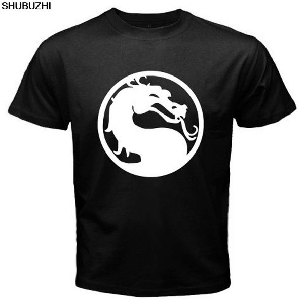 

new mortal kombat logo tournament movie liu kang mens black t-shirt size s-3xl men clothes shubuzhi sport hooded sweatshirt hoodie