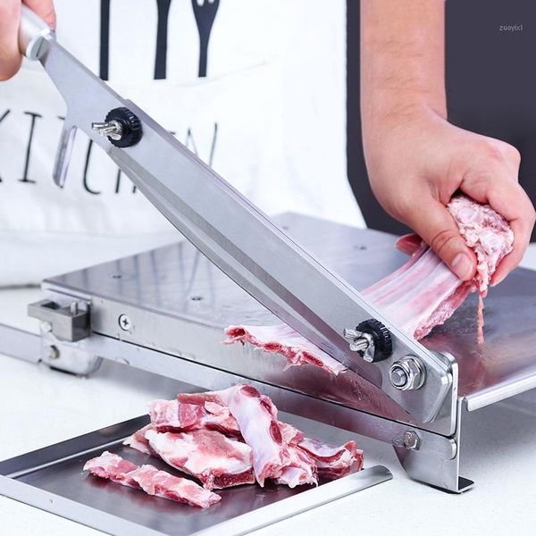 

meat grinders 13.5 inch slicer bone cutting machine minced lamb chicken duck fish stainless steel commercial household1