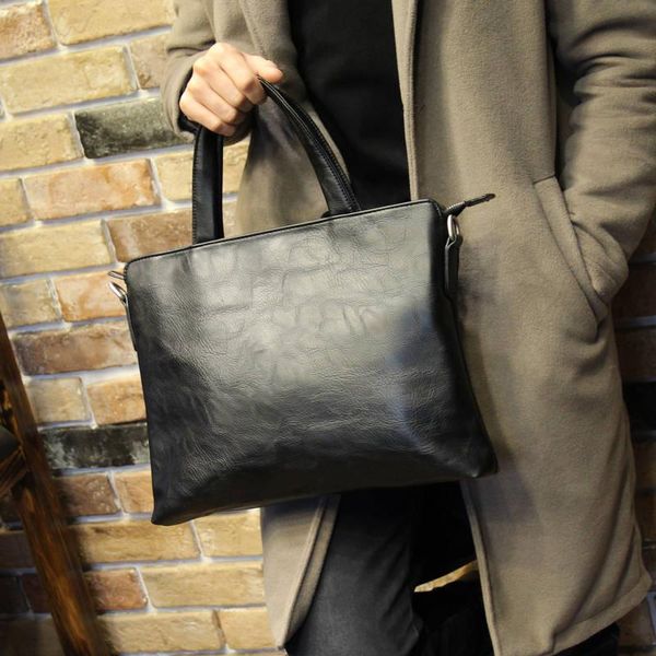 

высокое качество мужской корейский бизнес tote крест плечо crossbody людей вскользь briefcase