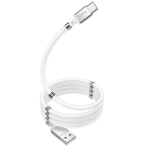 

hoco u91 1m 24a usb to type-c usb-c magic control magnetic storage charging data cable