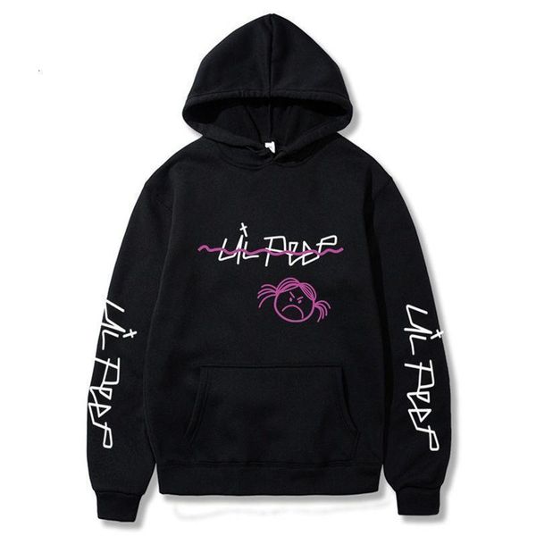 

sudaderas con capucha de peep para hombre suéter con capucha camisas de chándal para hombre mujer ropa de calle s-xxxl, Black