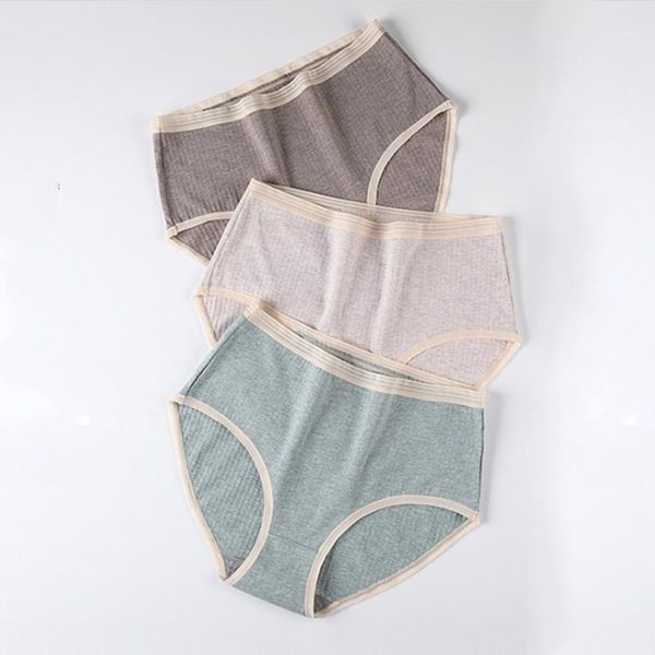 

women's panties large sizes cotton briefs with high waist graphene bacteriostatic colored cotton panties underwear women1, Black;pink