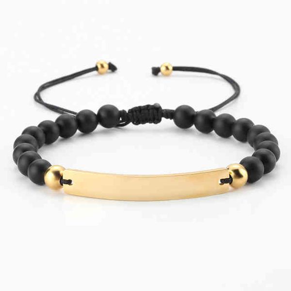 Bracciale NUORO Fashion Stainls in acciaio con incisione della data per gioielli da donna, uomo, nome personalizzato, braccialetti con perline iniziali