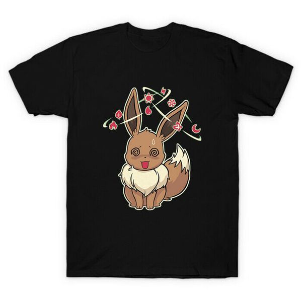 

cute little dizzy eevee don't know to choose which evolution black adults casual hoodie designers t shirts sweatshirt