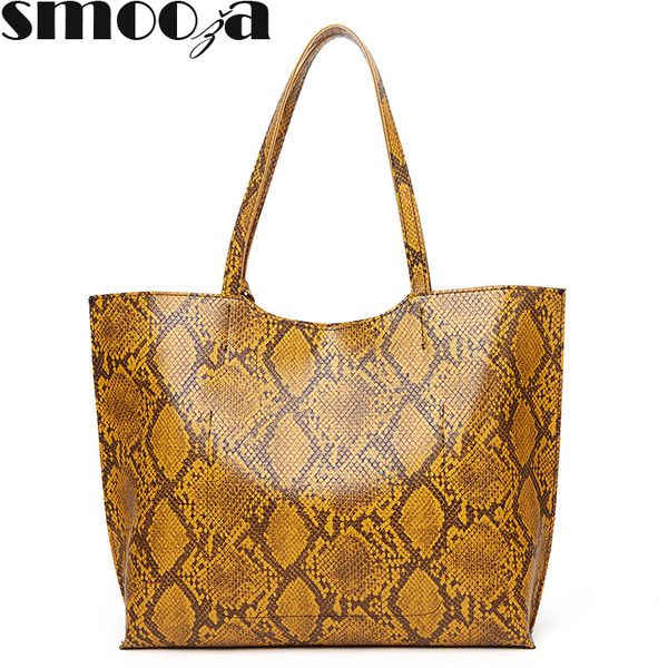 

hbp smooza new women handbags serpentine leather shoulder