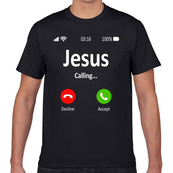 

t shirt men jesus is calling fit inscriptions geek cotton male tshirt xxxl sport hooded sweatshirt hoodie