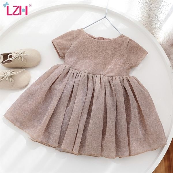 

toddler girls dress 2020 summer kids girls birthday party dresses for girls short sleeve tutu princess dress children clothing lj200923, Red;yellow