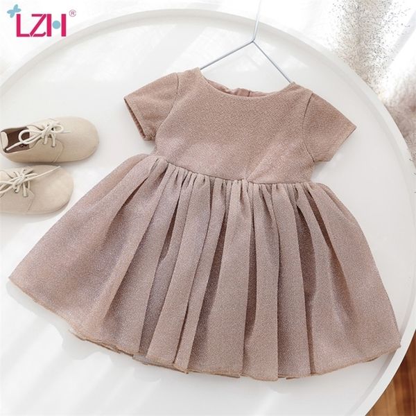 Toddler Girls Dress 2020 Summer Kids Girls Birthday Party Abiti per ragazze manica corta Tutu Princess Dress Bambini Abbigliamento per bambini LJ200923