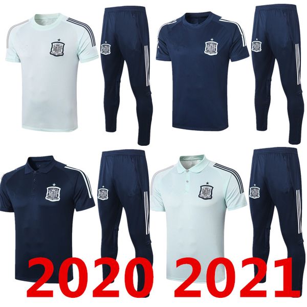 

2020 2021 spanish football jersey ramos thiago 20 21diego men's jersey short sleeve polo suit, Black