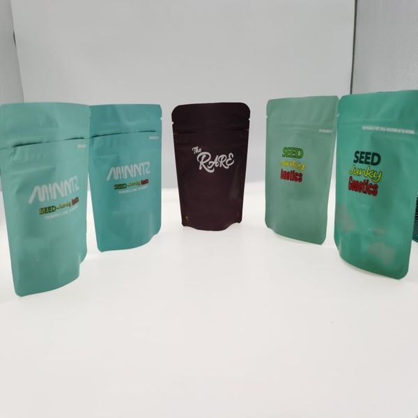 

mint minntz christmas bag mylar packaging ziplock blue edibles local bags tree bags empty bbyqrq bdehome, Pink;blue