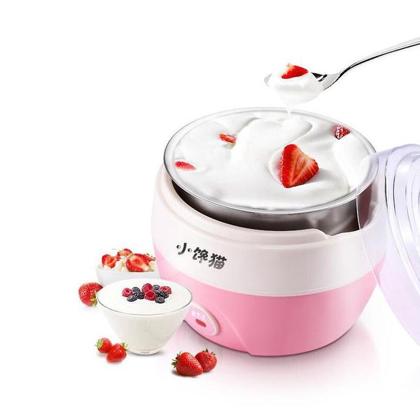 

home icecream automatic fruit ice cream machine maker yoghurt dessert maker double insulation frozen barrel