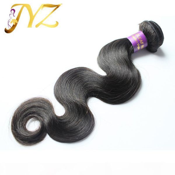 

unprocessed brazilian hair extension 1pcs peruvian malaysian indian virgian hair weave 100% natural human hair bundles brazilian body wave, Black