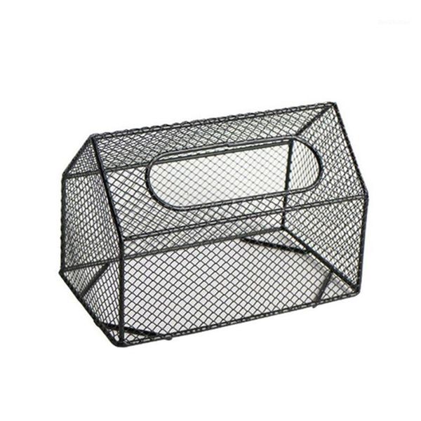 

tissue boxes & napkins living room storage organizer kitchen home decor hollowed out box office napkin holder iron art paper case1