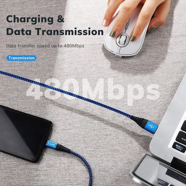 

micro topk usb type c 3a быстрая зарядка samsung мобильный телефон data cable type-c для xiaomi redmi note 8